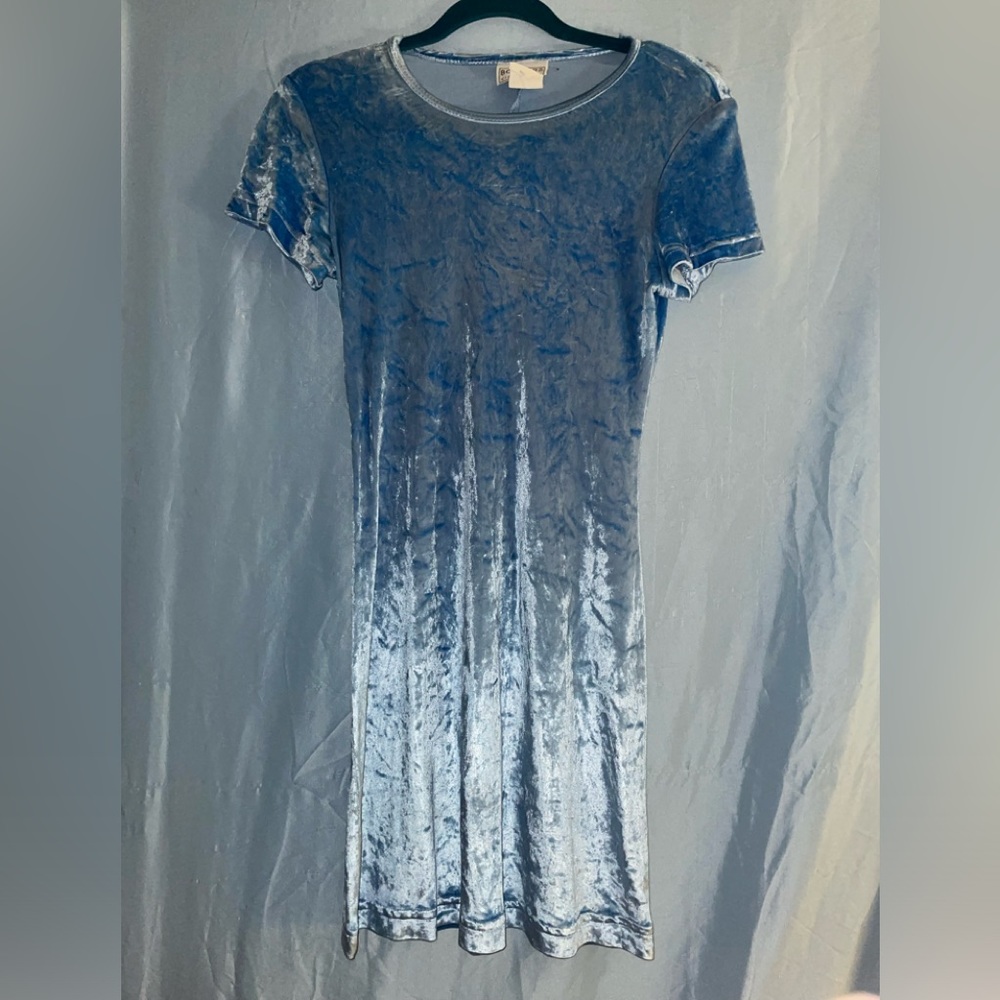 Blue velvet dress/nightgown